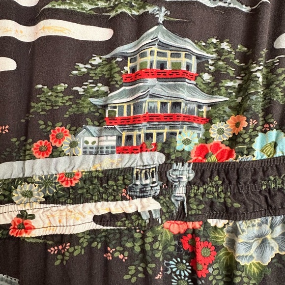 Lucky Brand Japanese Pagoda Print Dress - Picture 6 of 6